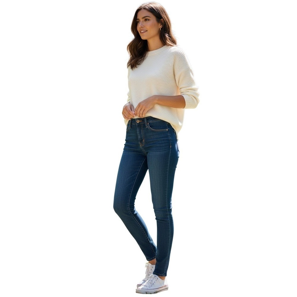 HUDSON NWT Barbara High Rise Slim Straight Jeans‎ Dark Wash USA 26x29 $195